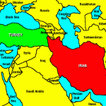 ترکیه در کجای ایران قرار دارد